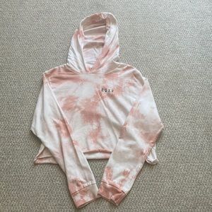 Roxy girl slightly cropped hoodie, lightweight